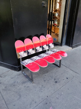 bench wasted paris Armature par Julien Chadourne